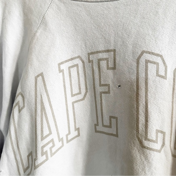 Free People X Retro Brand Cape Cod Classic Crew Sweatshirt - Picture 6 of 9